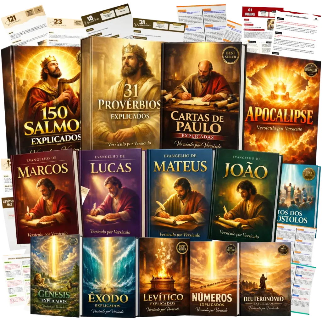 Coleção de Livros Bíblia Explicada